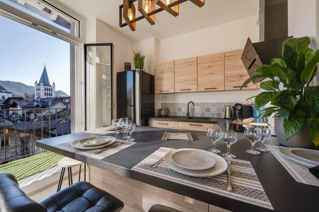 Appartamento Le Balcon Annécien 4 - vue sur les toits pour 2-4 personnes avec Annecy Esterno foto