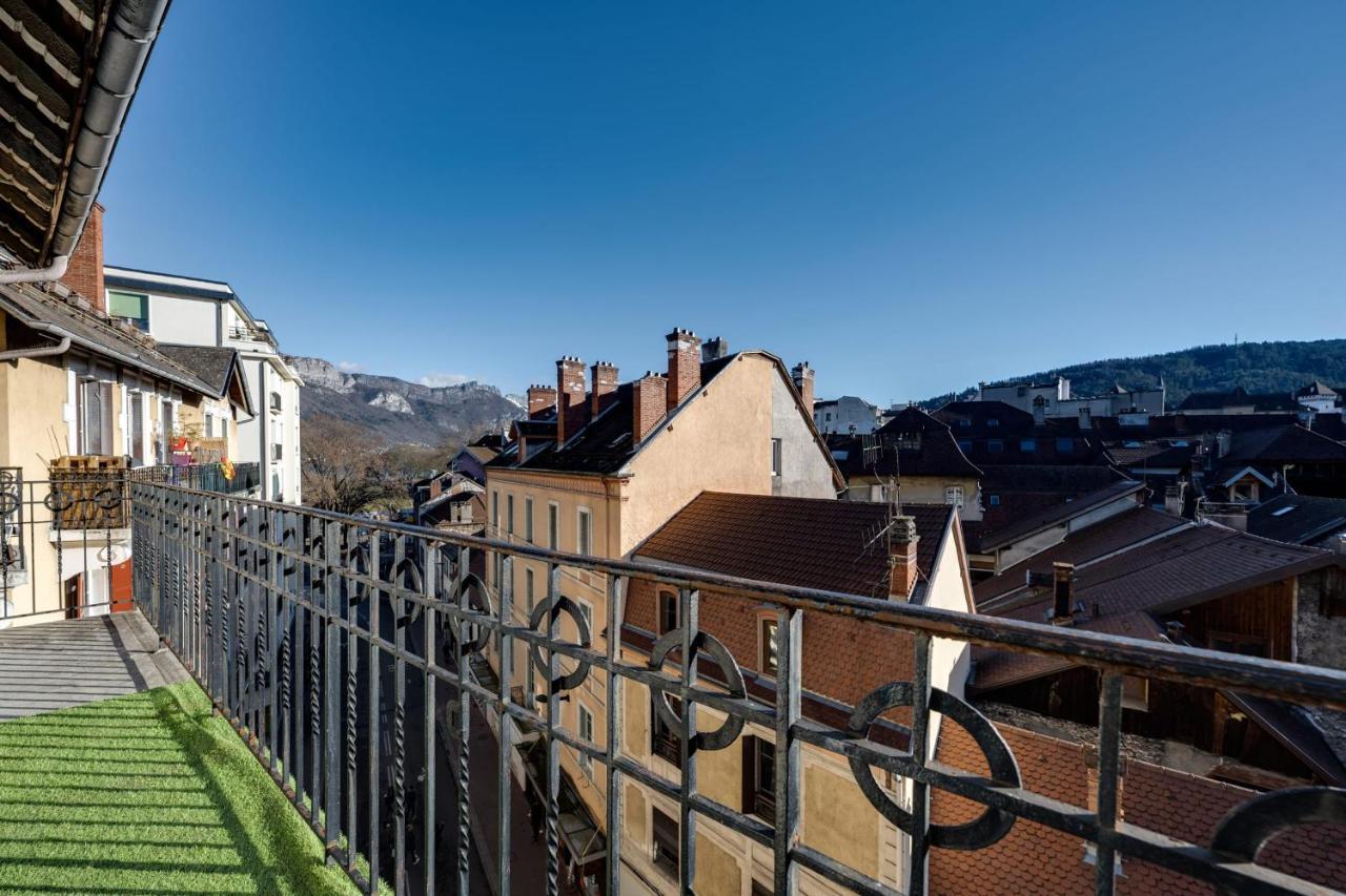 Appartamento Le Balcon Annécien 4 - vue sur les toits pour 2-4 personnes avec Annecy Esterno foto
