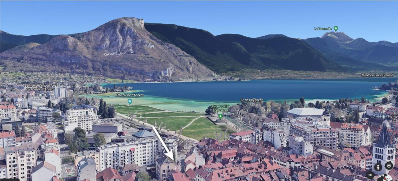 Appartamento Le Balcon Annécien 4 - vue sur les toits pour 2-4 personnes avec Annecy Esterno foto
